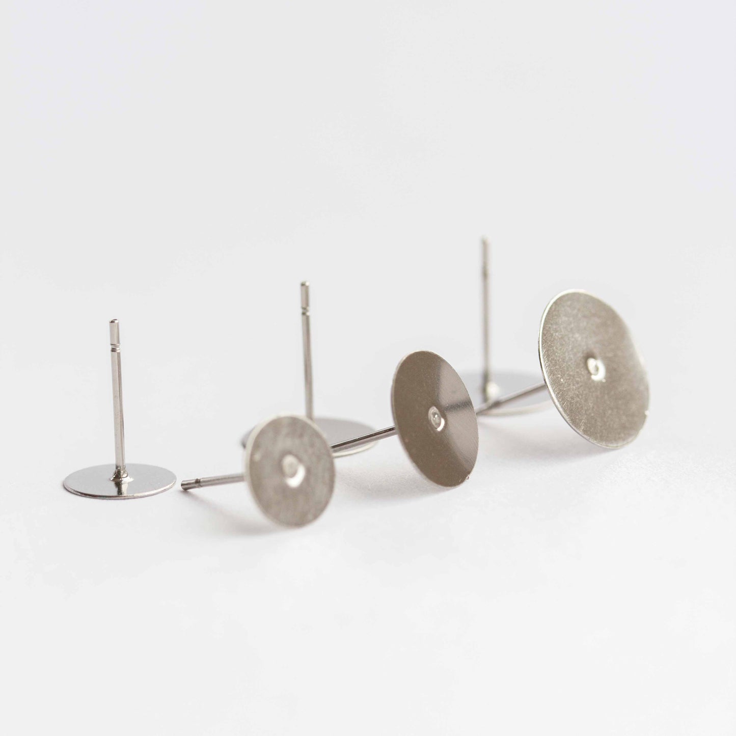 Stud Posts for Earrings with Backs (40 - 50 pcs)