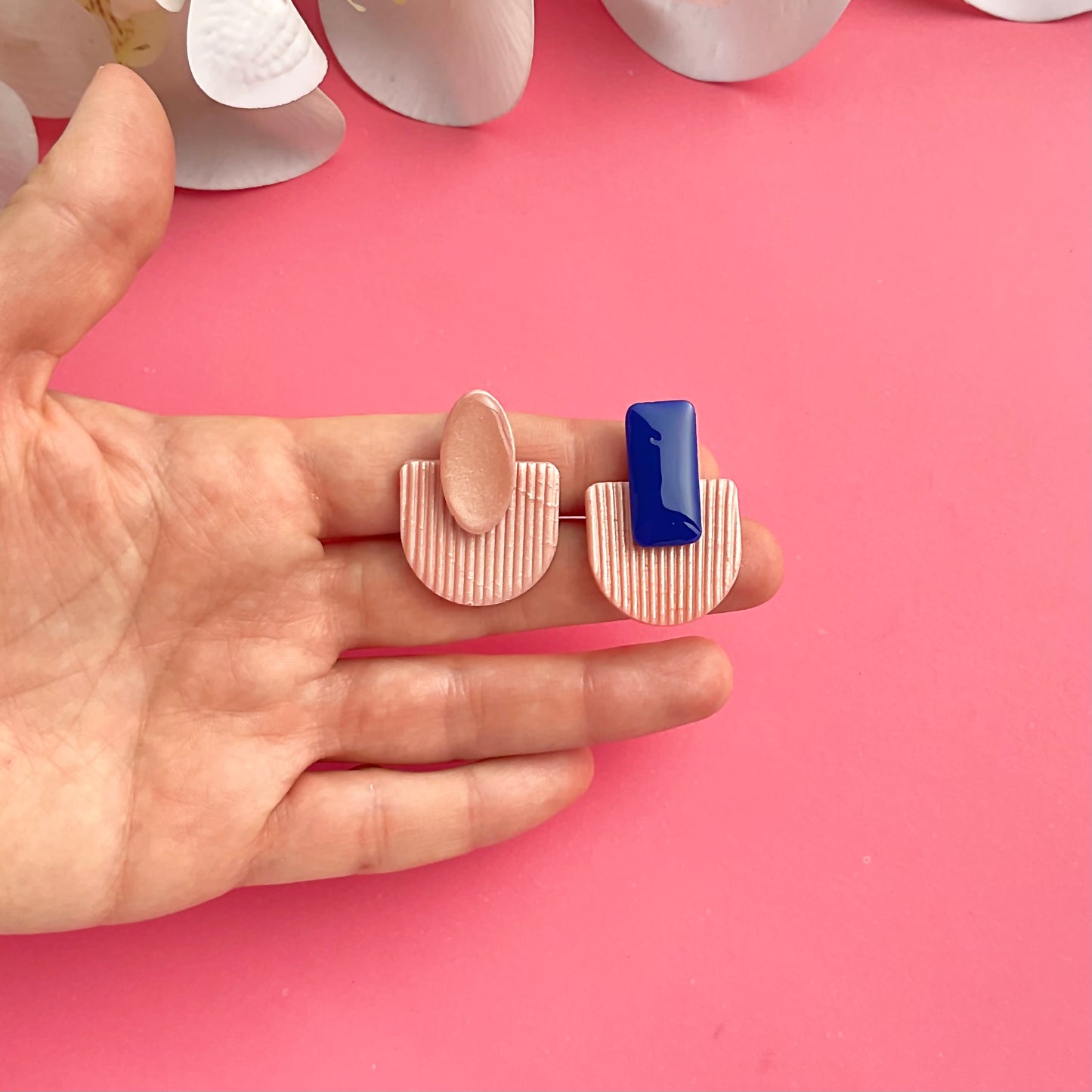 Geometric half circle cutters for clay