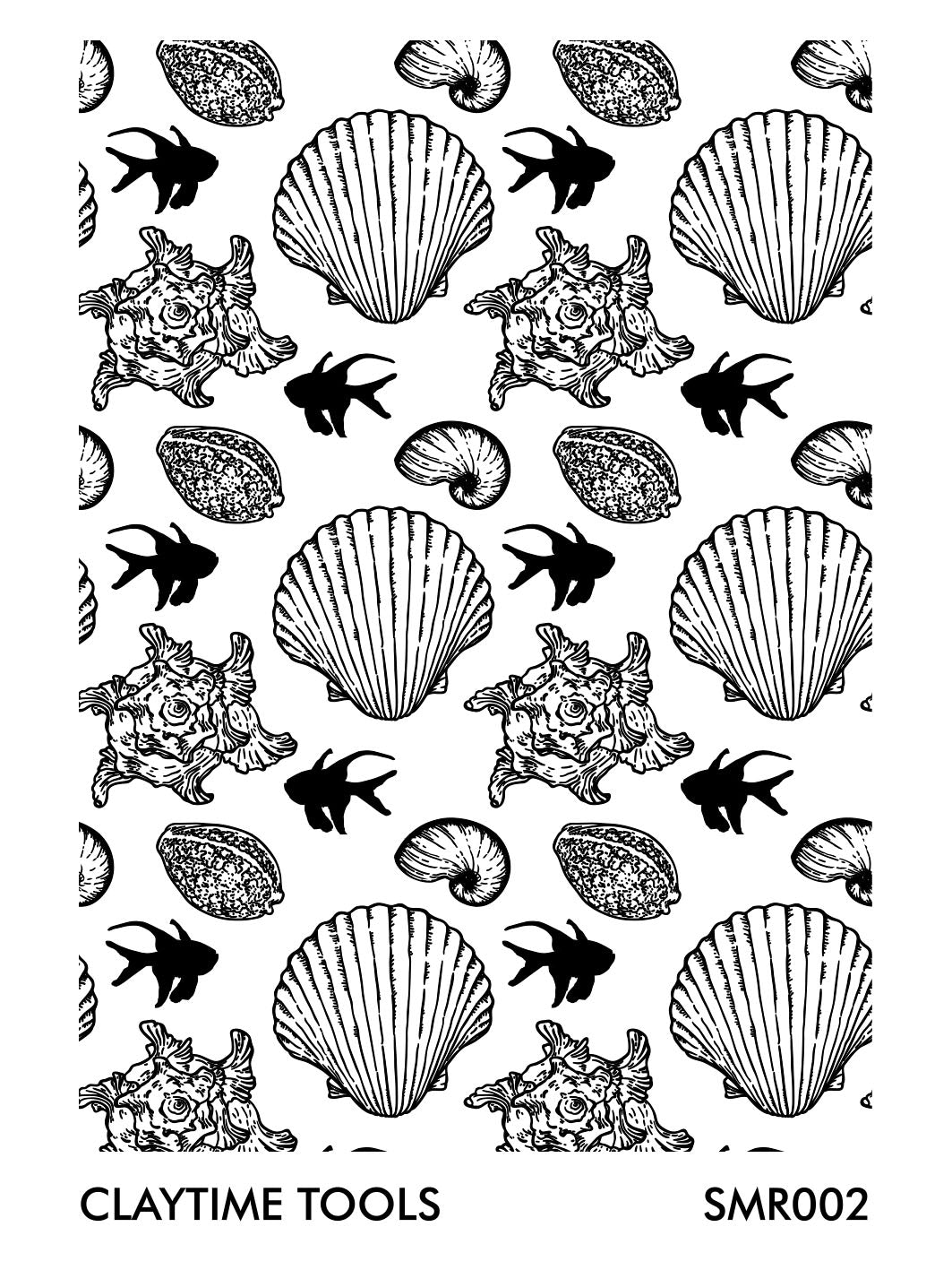 Shells ocean silkscreen SMR002