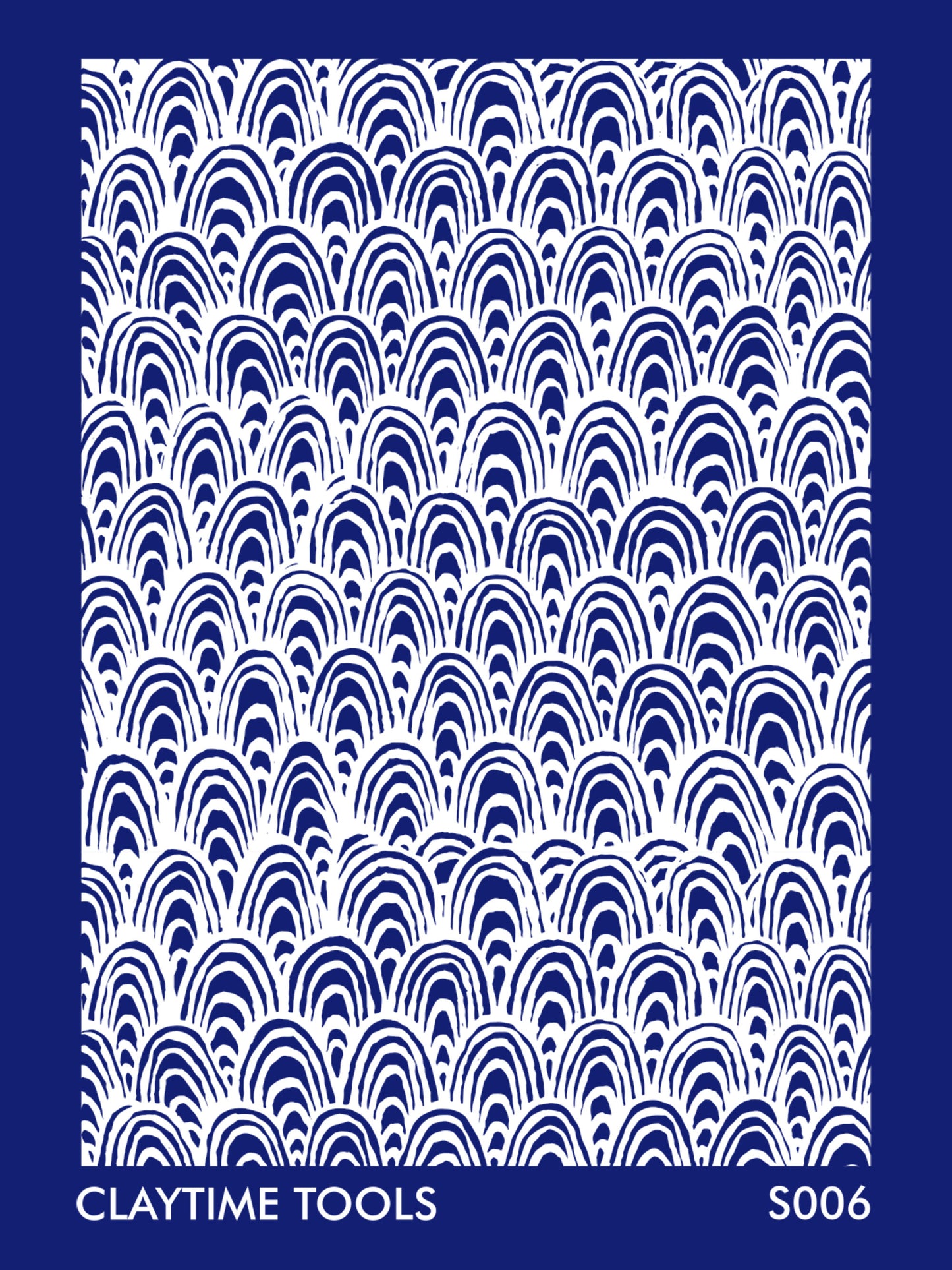 White abstract ocean waves patterns in blue background