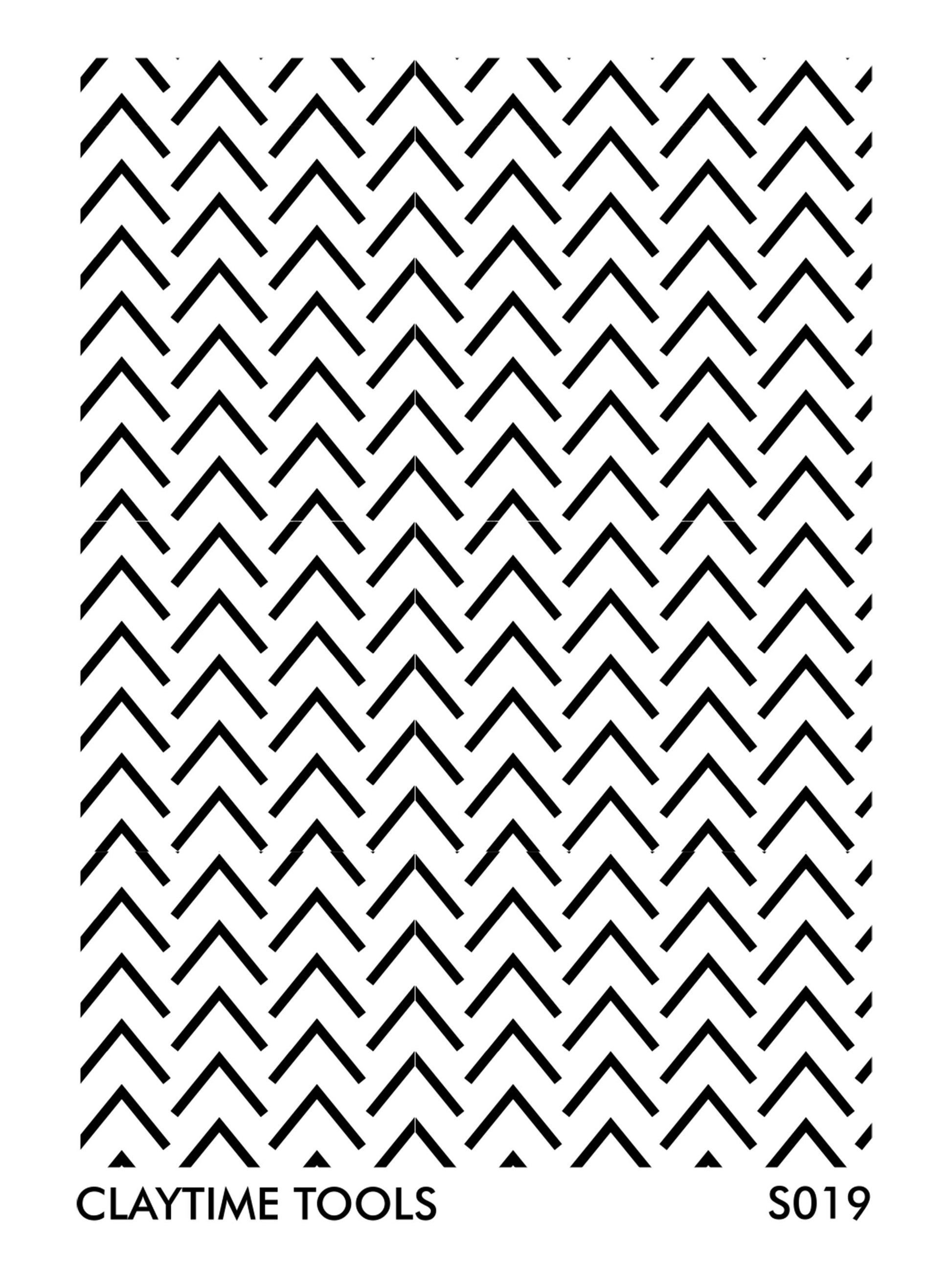 Minimal arrow pattern in a black and white background.