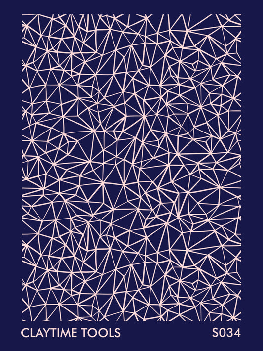 Constellation pattern silkscreen on a blue background.