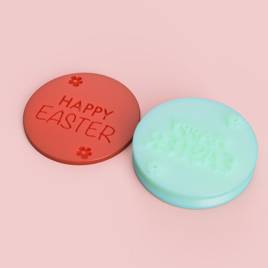 "Happy Easter" stamp