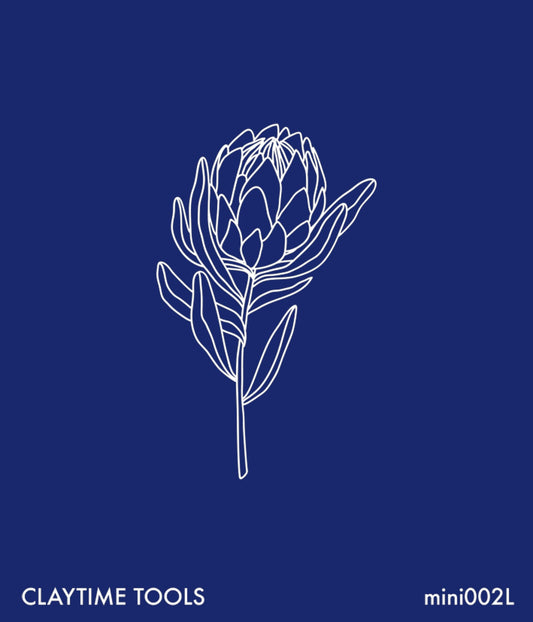 Protea Flower Mini Μεταξοτυπία