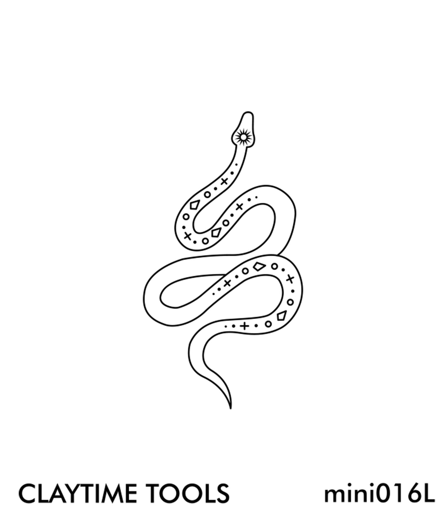 Boho Snake Mini Silkscreen