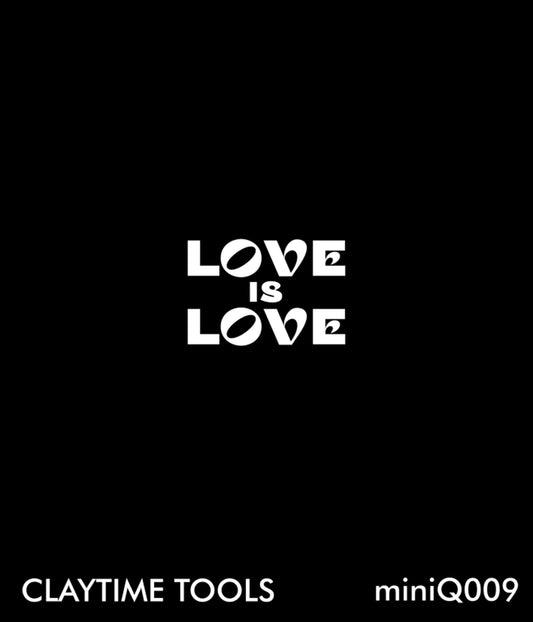 "Love is Love" Mini Silkscreen