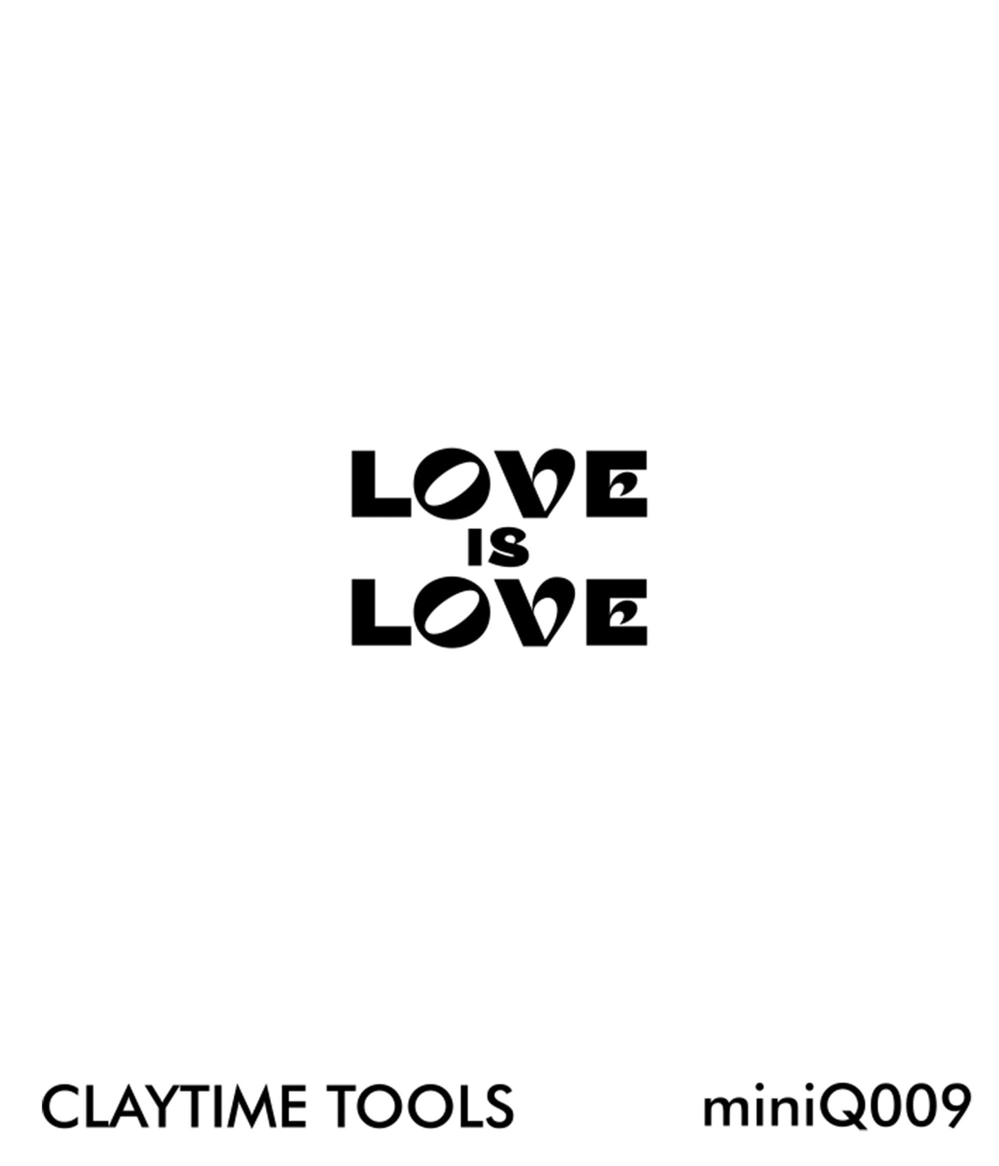 "Love is Love" Mini Silkscreen